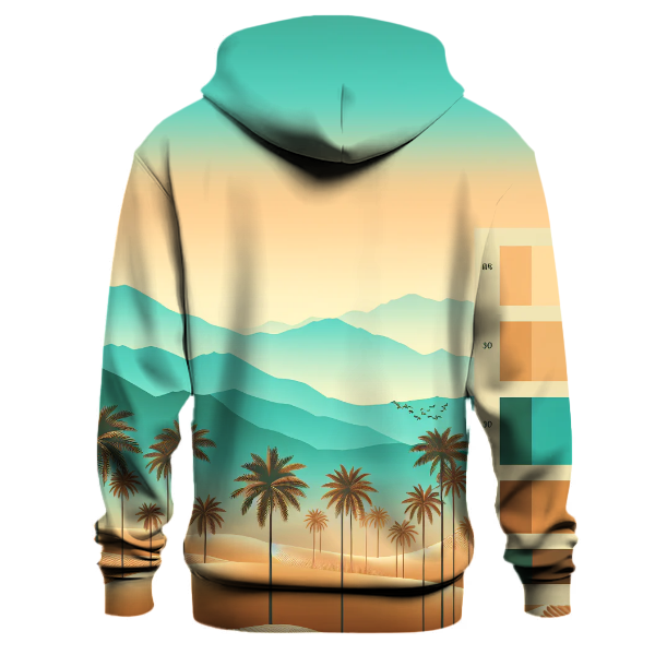 Desert Oasis Illusion Hoodie