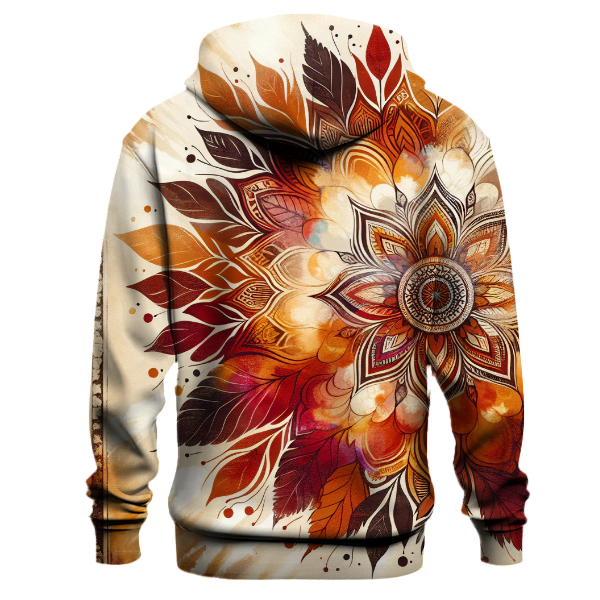 Autumn Glow Tie-Dye Hoodie