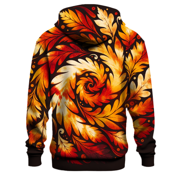 Autumn Leaves Whirl Hoodie