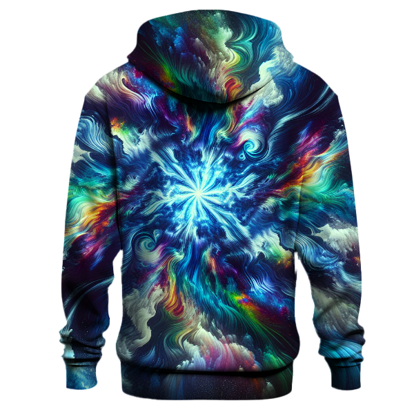 Cosmic Dance of Colors Hoodie