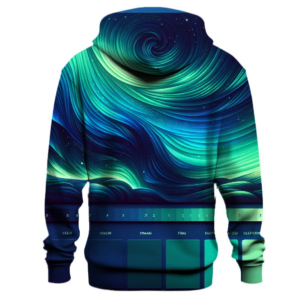 Aurora Glow Gradient Design Hoodie