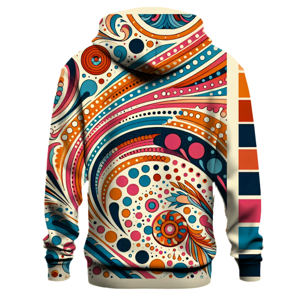Funky Dots and Swirls Hoodie