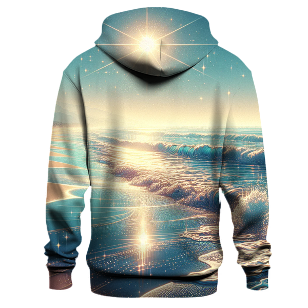 Ethereal Ocean Waves Hoodie