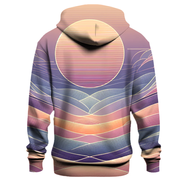 Lavender Sunset Glow Hoodie