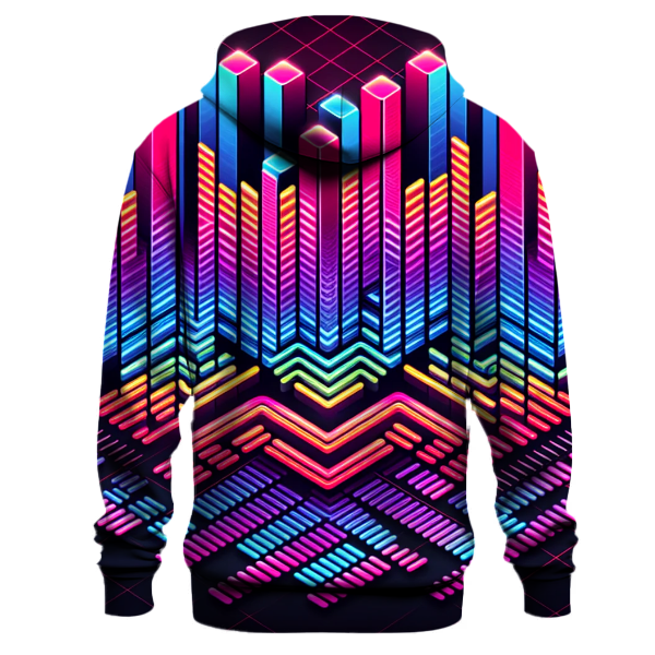 Neon Fusion Rhythm Hoodie