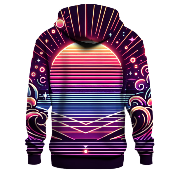 Radical Retro Wave Hoodie
