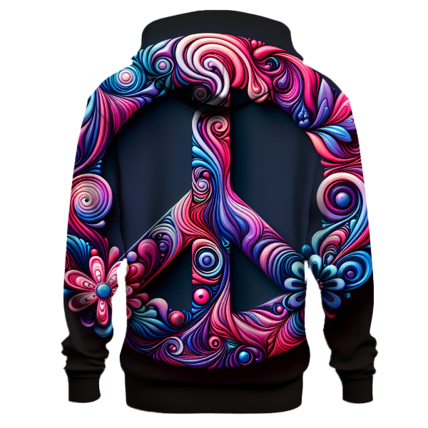 Peace and Love Vibes Hoodie