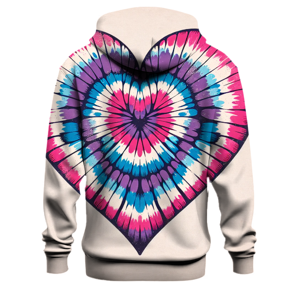 Charming Tie Dye Love Hoodie