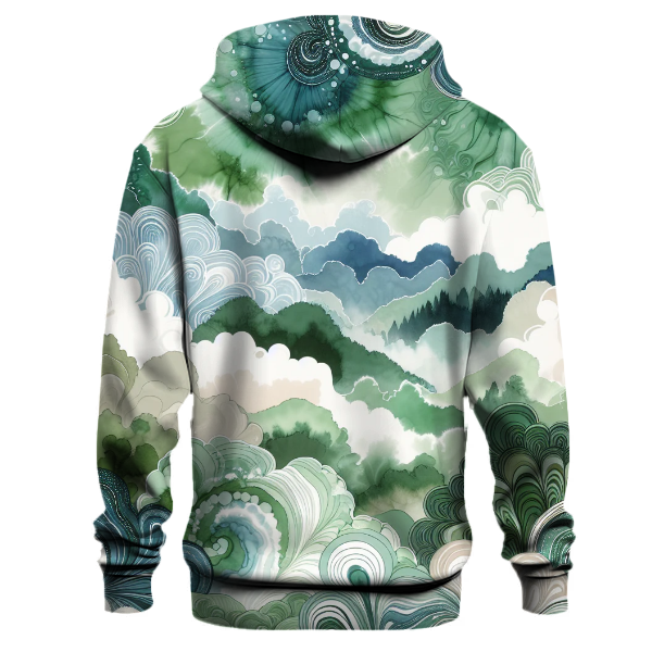 Emerald Dream Tie-Dye Hoodie