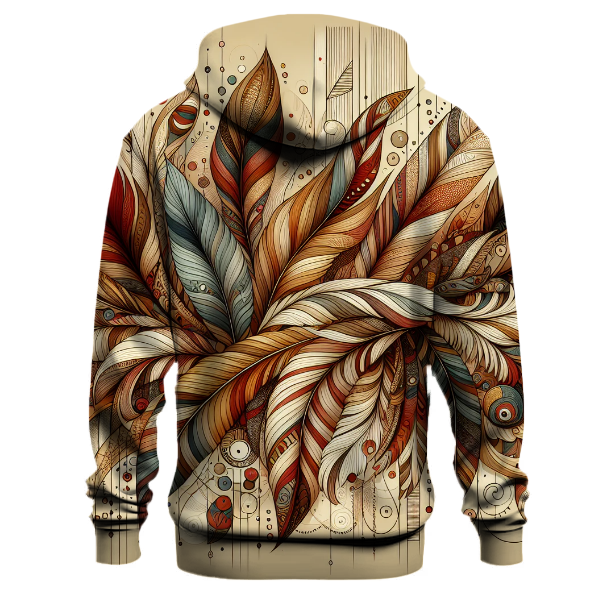 Classic Boho Feathers Hoodie