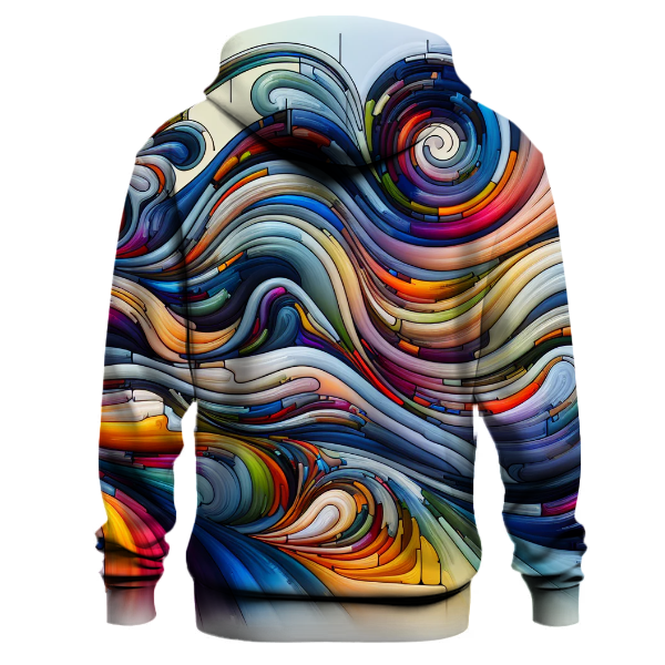 Bold Abstract Artistry Hoodie