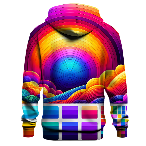 Rainbow Mirage Gradient Hoodie