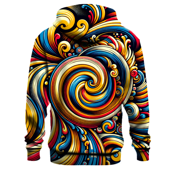 Vibrant Whirlwind Hoodie