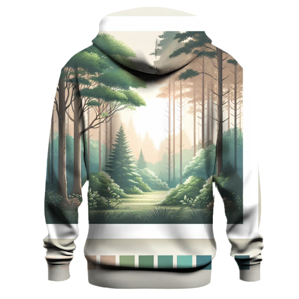 Retro Peaceful Forest Hoodie
