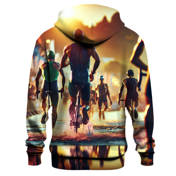 Triathlon - Threefold Triumph Hoodie