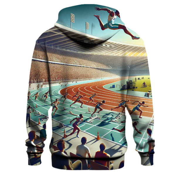 Track and Field Pride Hoodie