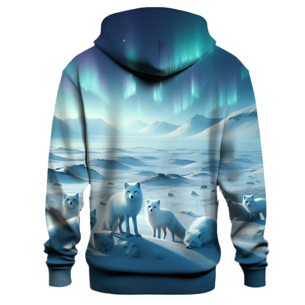 Chilly Arctic Foxes Hoodie