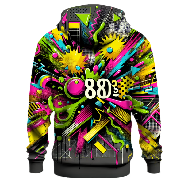 Abstract Neon Hoodie