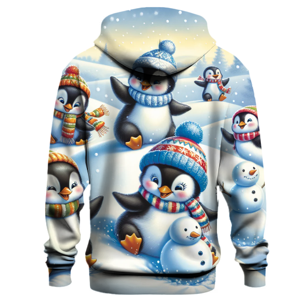 Let It Snow with Penguins Hoodie
