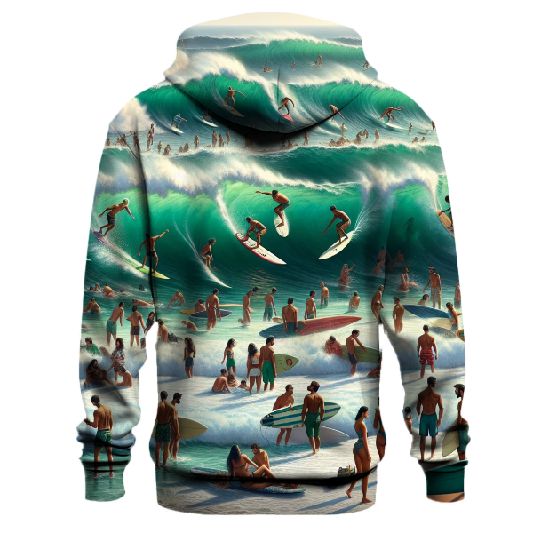 Surfing - Coastal Breeze Hoodie