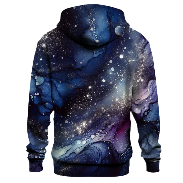 Starlit Oasis Tie-dye Design Hoodie
