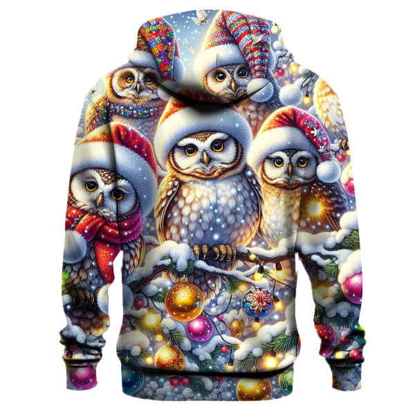 Charming Christmas Owls Hoodie