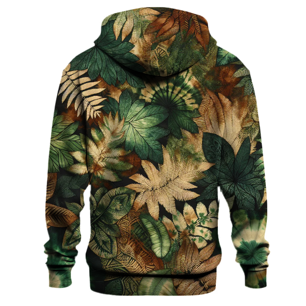 Forest Fern Imprint Hoodie