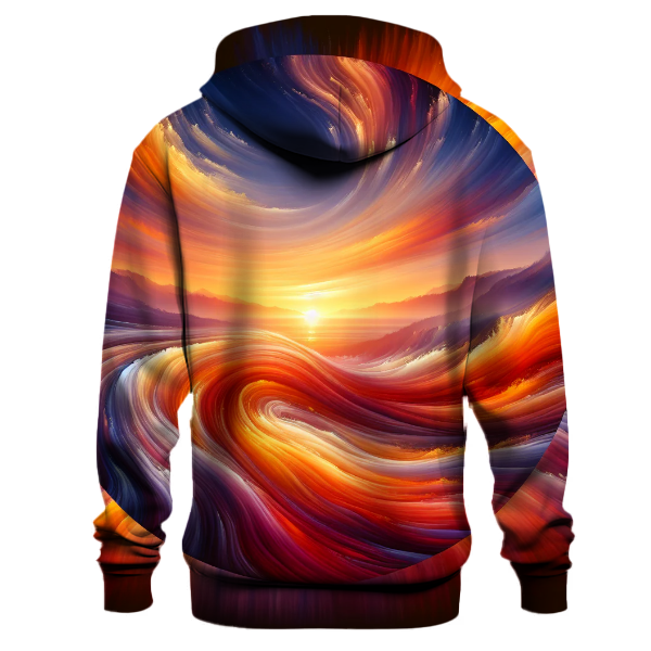 Sunrise Tie-dye Design Hoodie