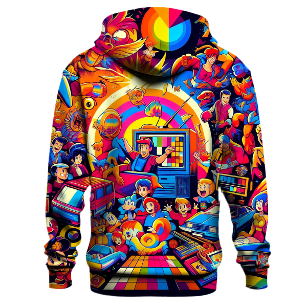 Classic 80s Cartoons Hoodie