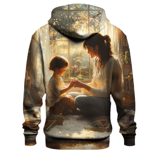 A Silent Symphony The Unspoken Bond Between Mother and Child Hoodie