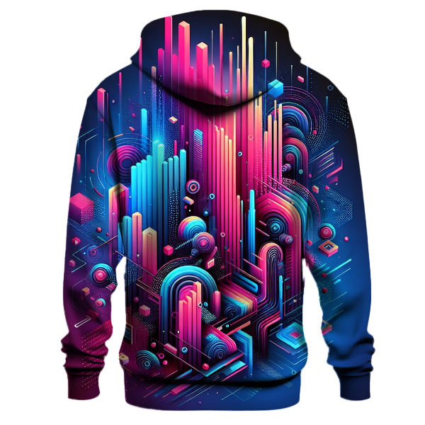 Electric Night Fade Hoodie