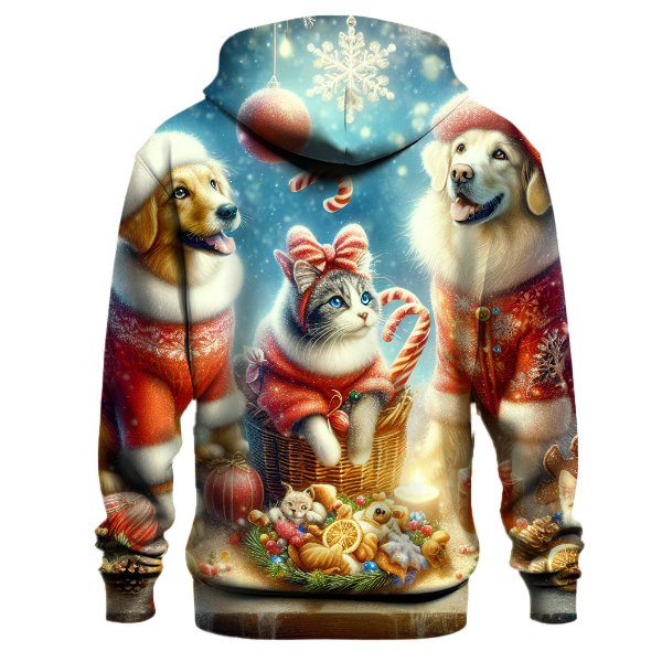 Furry Friends Christmas Party Hoodie