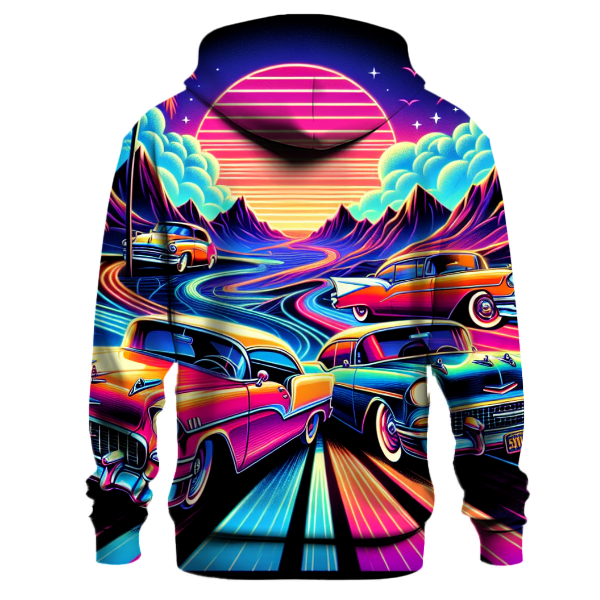 Neon Road Trip Hoodie