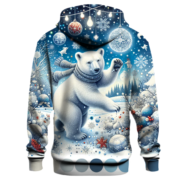 Joyful Polar Bear Hoodie