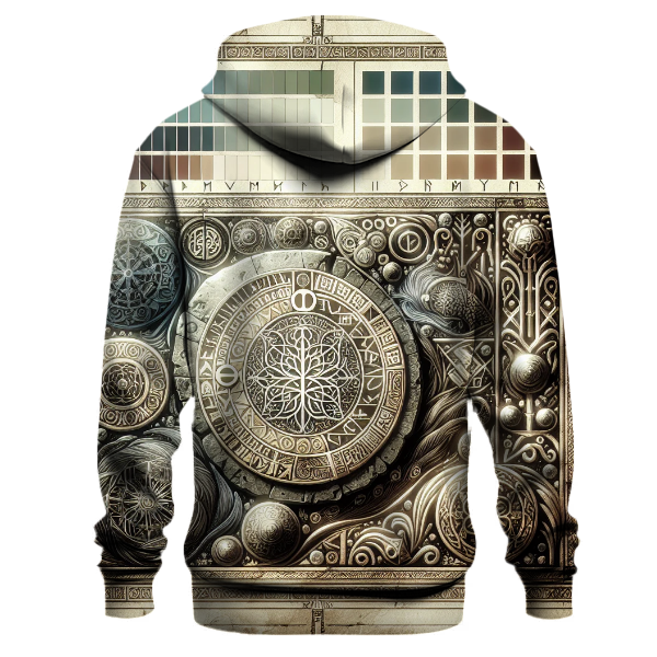 Mystical Nordic Runes Hoodie