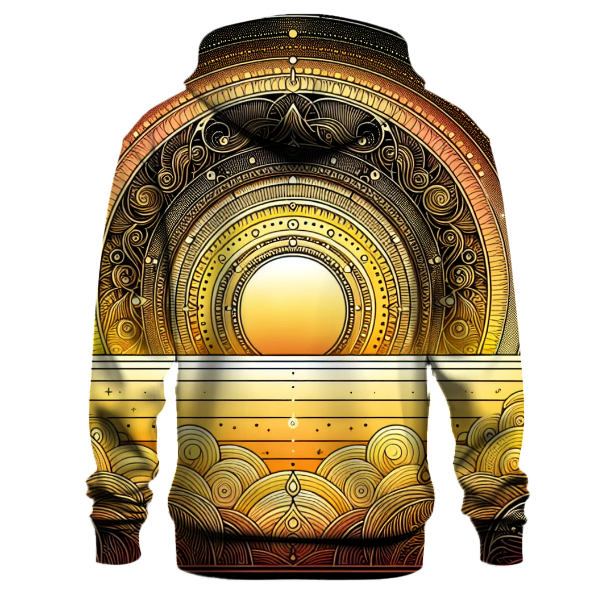 Golden Horizon Gleam Hoodie