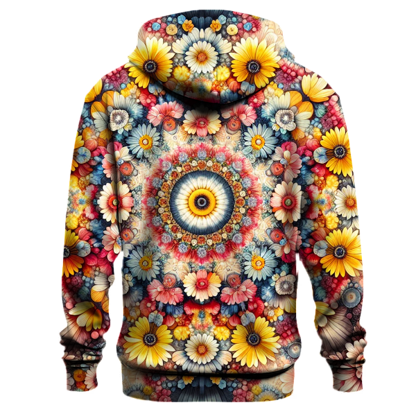Floral Kaleidoscope Hoodie