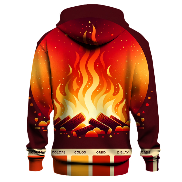 Candlelit Ember Gradient Hoodie