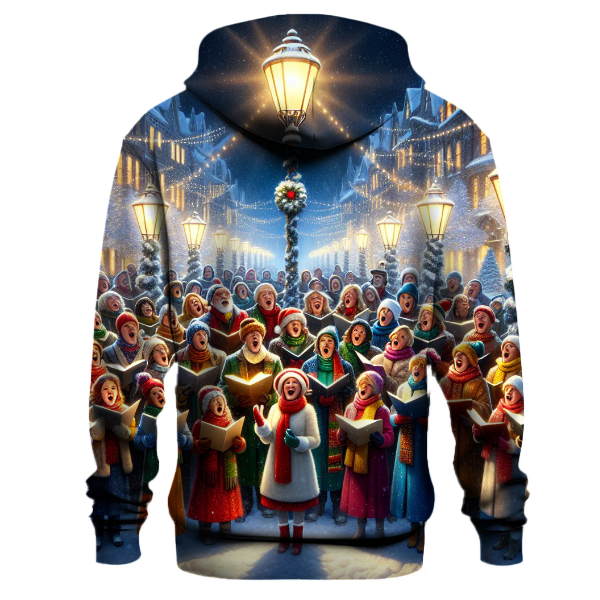 Joy to the World Carolers Hoodie