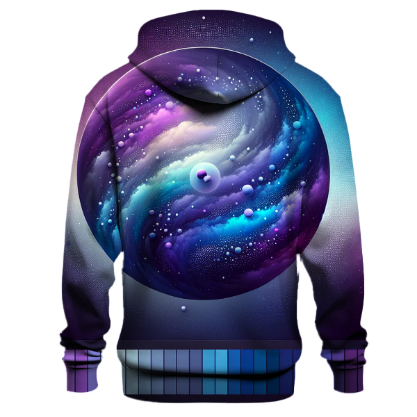 Starlit Galaxy Swirl Hoodie