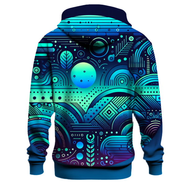 Neon Twilight Hoodie