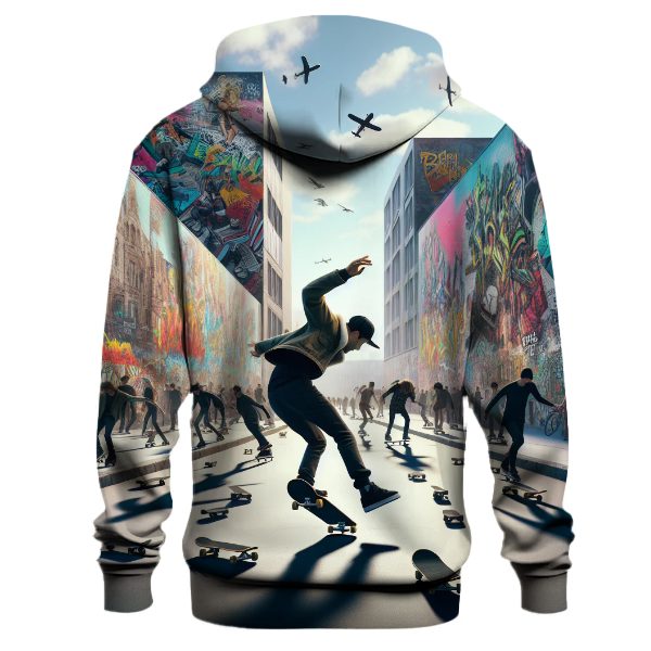 Skateboard Urban Motion Hoodie