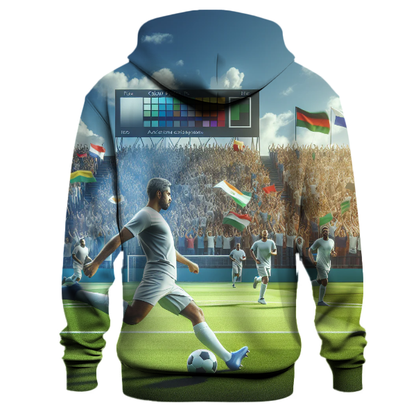 Soccer Striker Spirit Hoodie