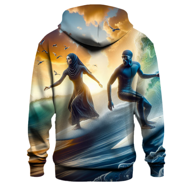 Surfboard Serenity Hoodie