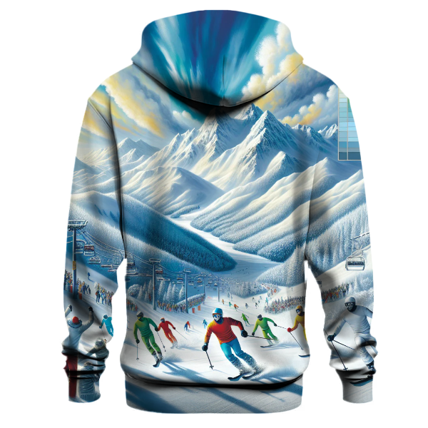 Ski and Snowboard Thrills Hoodie