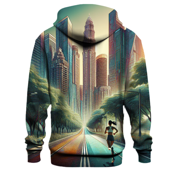 Dynamic Running Motion Hoodie