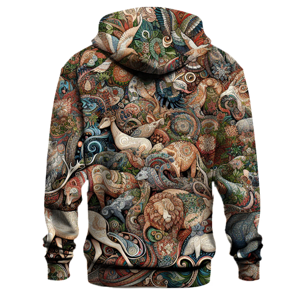 Nature's Artistic Patterns Hoodie
