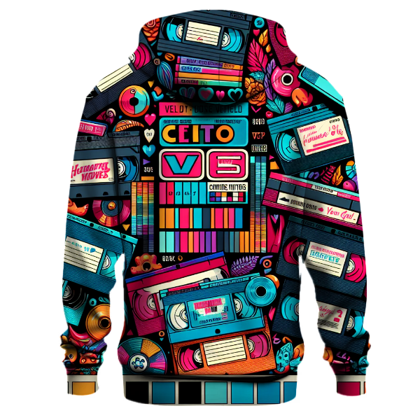 VHS Nostalgia Explosion Hoodie