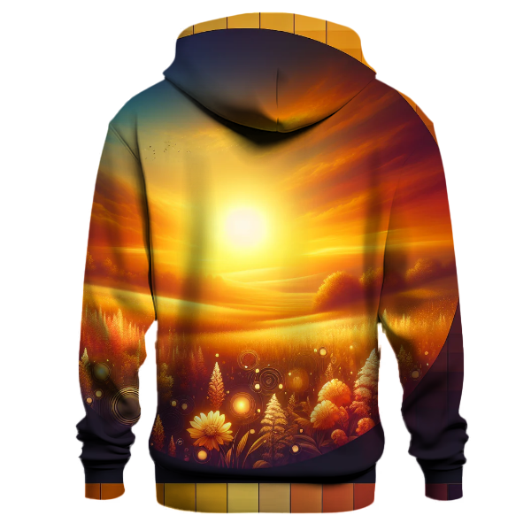 Sunset Over the Meadow Hoodie