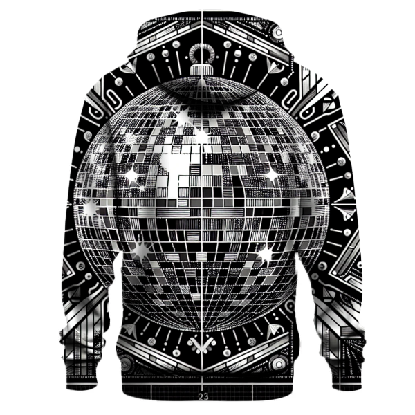Disco Ball Reflection Hoodie